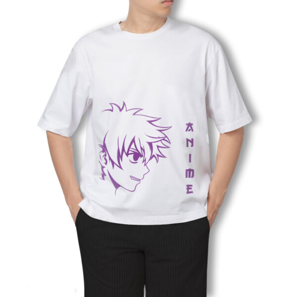 Pure Cotton Anime Printed Oversized t-shirt