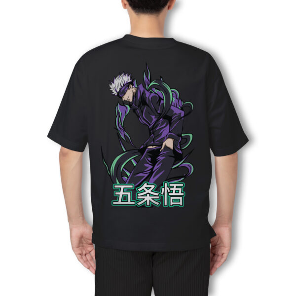 Pure Cotton Satoru Gojo Printed Oversized t-shirt