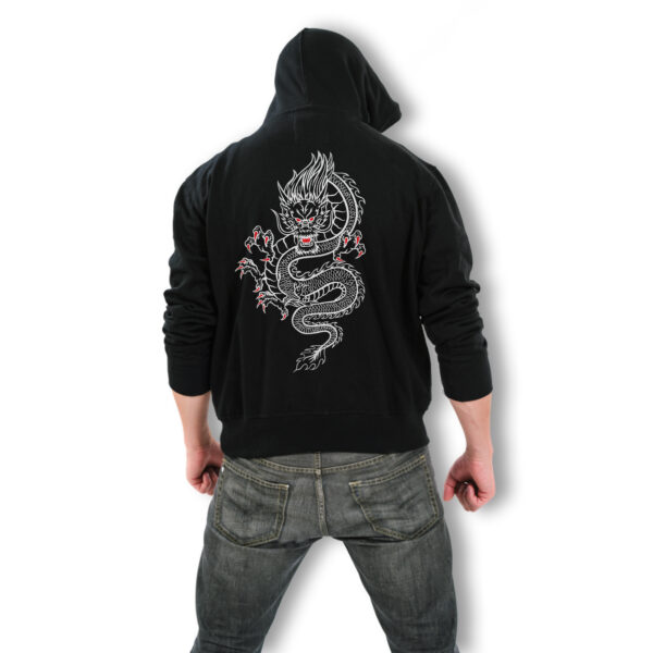 Back Printed Cotton Hoodie