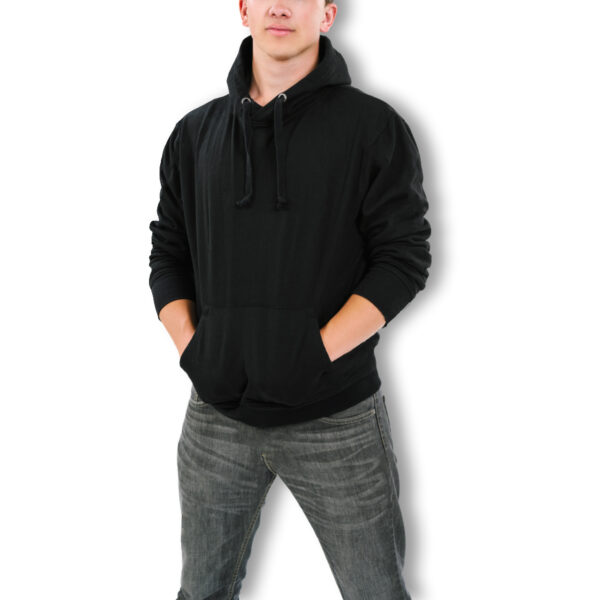 Back Printed Cotton Hoodie - Image 2