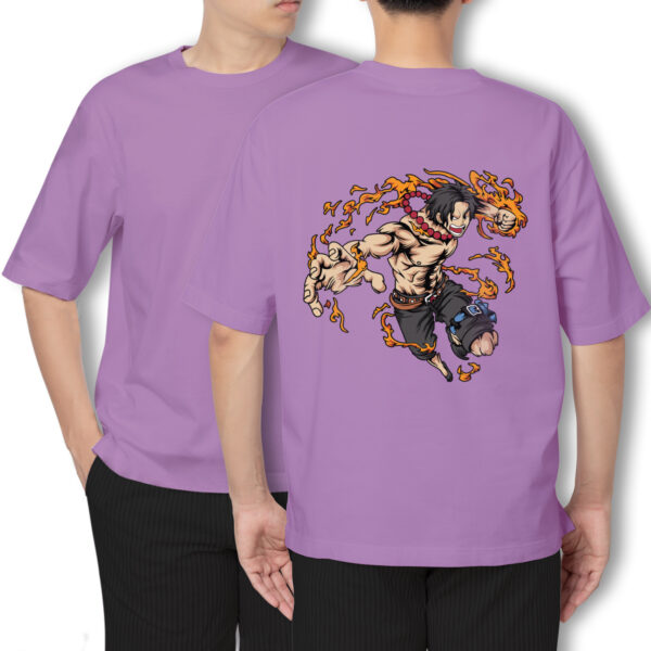 Pure Cotton D. Ace Printed Oversized t-shirt - Image 6