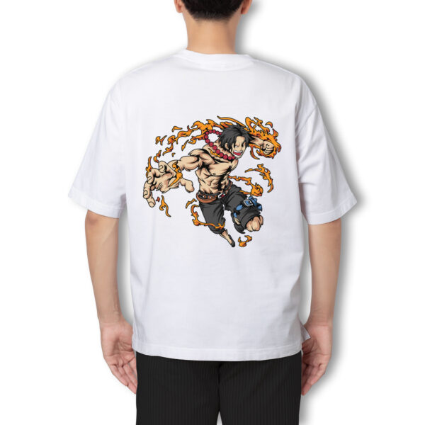 Pure Cotton D. Ace Printed Oversized t-shirt - Image 3